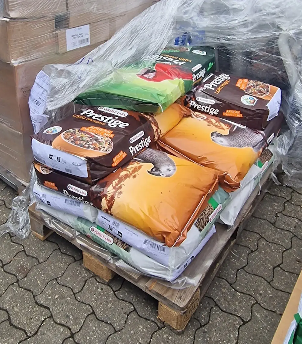 Lieferung Versele Laga Futter Amazonen Papageien