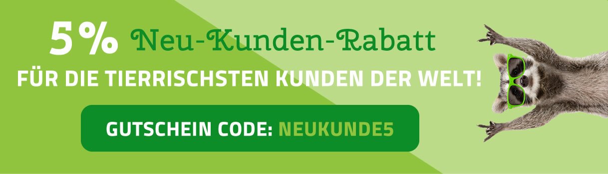 5% Neukunden Rabatt Banner