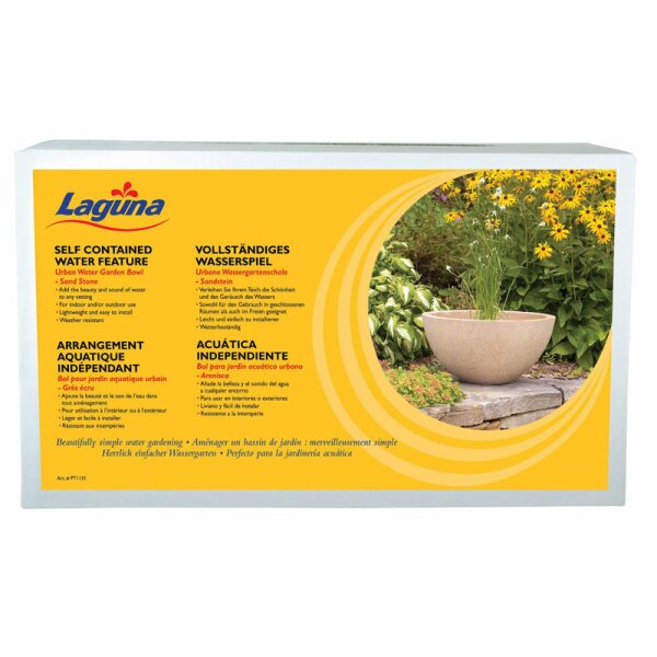 Laguna Ornament Fish Bowl Mondo inklusive Luftpumpe - Verpackung besch?digt