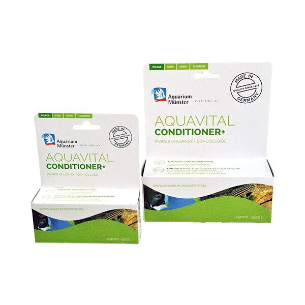 Aquarium Münster Aquavital conditioner+ 250ml Power Chlor-Ex + BioColloide