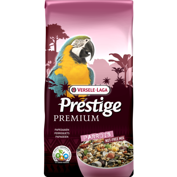 Versele-Laga Prestige Premium Parrots Nut-Free Mix / Papageien 15kg Sack