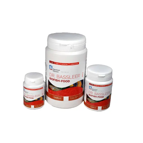 Aquarium Münster Dr. Bassleer Biofish Food Garlic M 60g