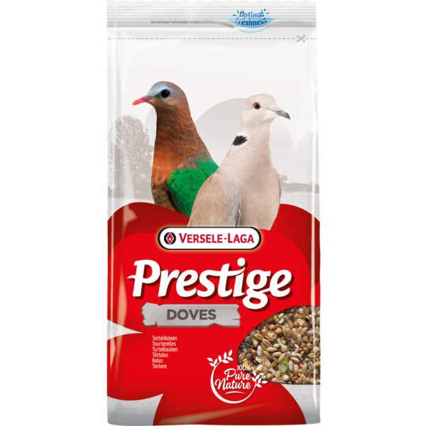Versele-Laga - Prestige DovesTurteltauben 4kg - Hochwertige Samenmischung für Türkentauben
