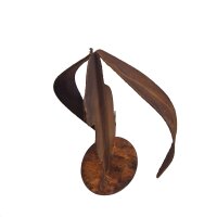 Rostdeko - Hase mit Schlappohren auf Platte H 21cm