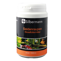 Silbermann - Seidenraupen PET Dose 1000ml