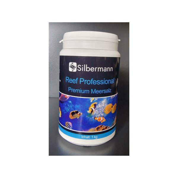 Silbermann Reef Professional Premium Meersalz PET Dose 1kg