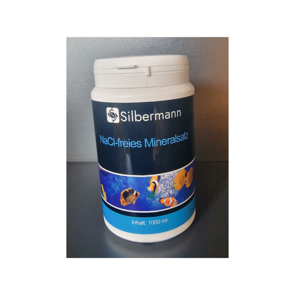 Silbermann - NaCl-freies Meersalz PET Dose 1000ml
