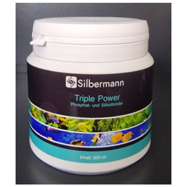 Silbermann - Triple Power Phosphat-und Silikatbinder PET Dose 500ml