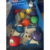 Trixie - Hunde-Spielzeug Latex Faces verschiedene Farben