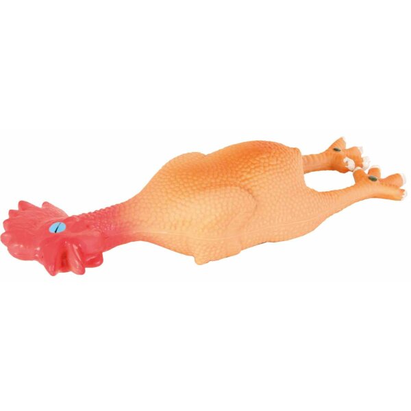 Trixie Spielzeug Huhn Latex mini 15cm
