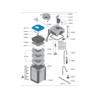 EHEIM professionel 4+ 600 Au?enfilter + Filtermassen