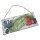 Schild Bin im Garten Metall mit Papierdruck 30,5cm x 13cm mit Juteband