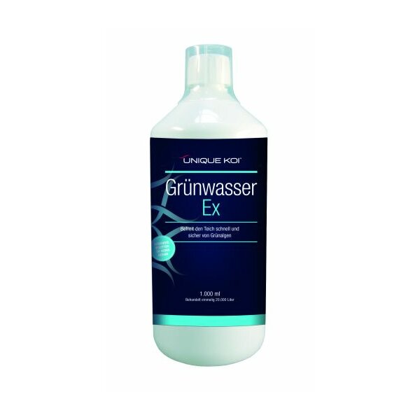 Unique Koi Grünwasser EX 5000 ml - Vernichtet grüne Schwebealgen