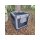 Hochwertige Haustier Transportbox faltbar weich 106x78x80 cm Farbe: grau