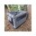 Hochwertige Haustier Transportbox faltbar weich 106x78x80 cm Farbe: grau