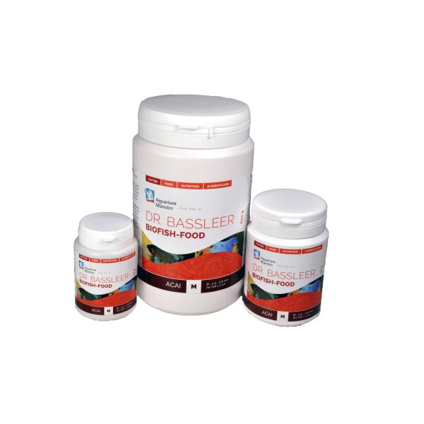 Aquarium Münster Dr. Bassleer Biofish Food Acai M 60g