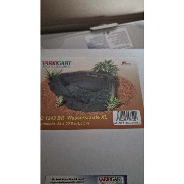 Variogart Wasserschale XL Grau