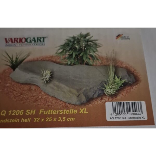 Variogart Futterstelle XL Sandstein-Hell