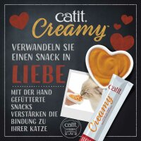12x Catit Creamy H?hnerfleisch 4 x 10g