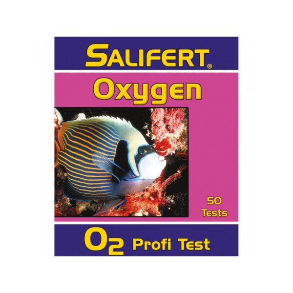 Salifert Oxygen O2 Profi Test 50 Stück Sauerstoff