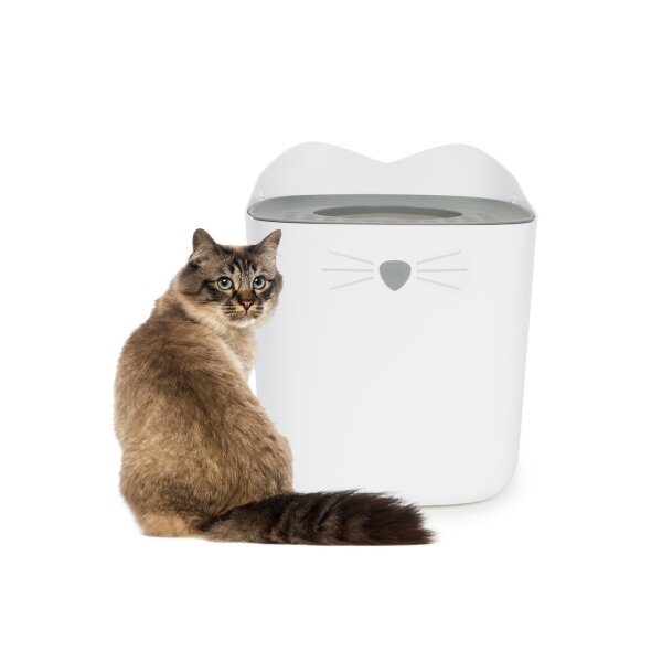 Catit Pixi Box Grey Katzentoilette (41x52x47,5 cm)