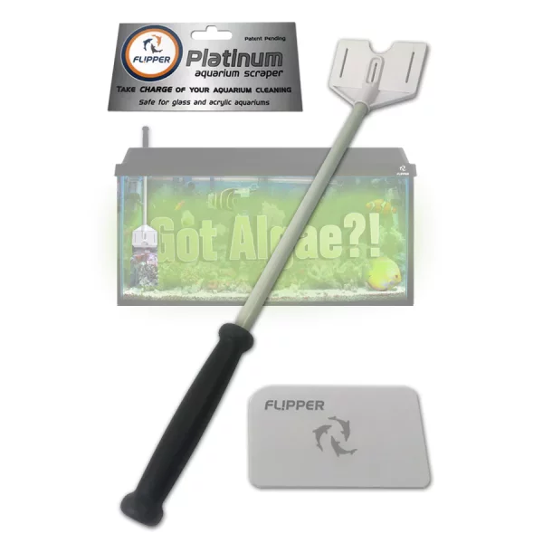 Flipper Platinum Aquarium Hand Scraper 28"