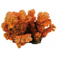 Trixie Aquarium Deko Koralle Fingerkoralle orange gelb...