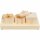 Trixie Snack Cups aus Holz 15x4,5x6cm