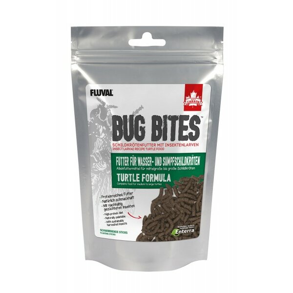 Fluval Bug Bites Schildkrötenfutter M-L 100g
