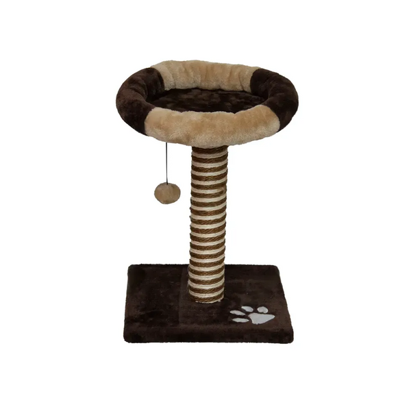 BUBU PETS Katzen Kratzbaum mit Bett 46cm