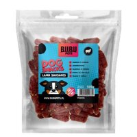 BUBU PETS Hundeleckerchen Lammwürstchen 500g Beutel