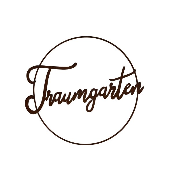 Rostdeko Traumgarten Ring zum Hängen D:60cm