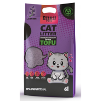 BUBU PETS Tofu Katzenstreu 2,5kg / 6L Duft Lavendel