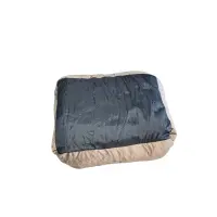 BUBU Pets Hundebett hell braun rechteckig Größe S 50x40x15cm