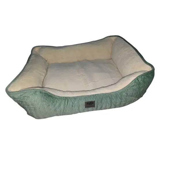 BUBU Pets Hundebett mintgrün türkis rechteckig M 60x50x17cm