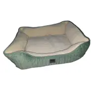 BUBU Pets Hundebett mintgrün türkis rechteckig M 60x50x17cm