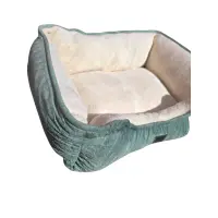 Bubu Pets Hundebett mintgrün rechteckig Größe S 50x40x15cm