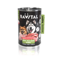 RAVITAL 400g Dose Hundefutter für erwachsene Hunde...