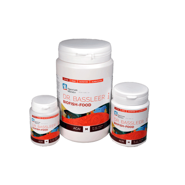 Aquarium Münster Dr. Bassleer Biofish Food Acai M 600g Dose