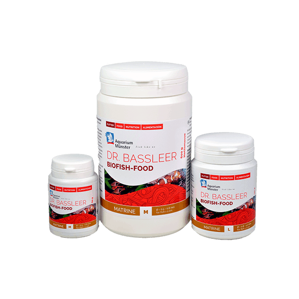 Aquarium Münster Dr. Bassleer Biofish Food Matrine M 600g