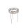 Rostdeko Staudenhalter Eleganz 50cm H50cm