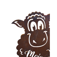 Rostdeko Schaf Moin