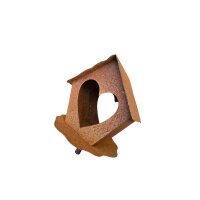 Rostdeko Herz Vogelhaus