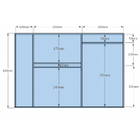 D-D Reef-Pro 900 PLATINUM OAK -  Aquariumsystem