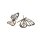 Rostdeko - Schmetterling an Nagel B:20cm Rostdekoration