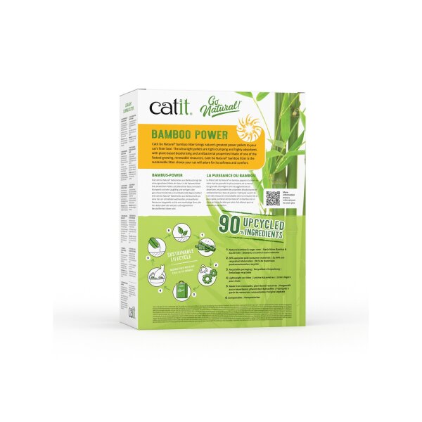 Catit Go Natural! Bambus Streu Vanille 3,6kg, 15,97