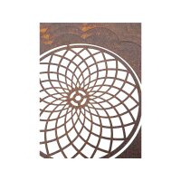 Rostdeko Windspiel Mandala