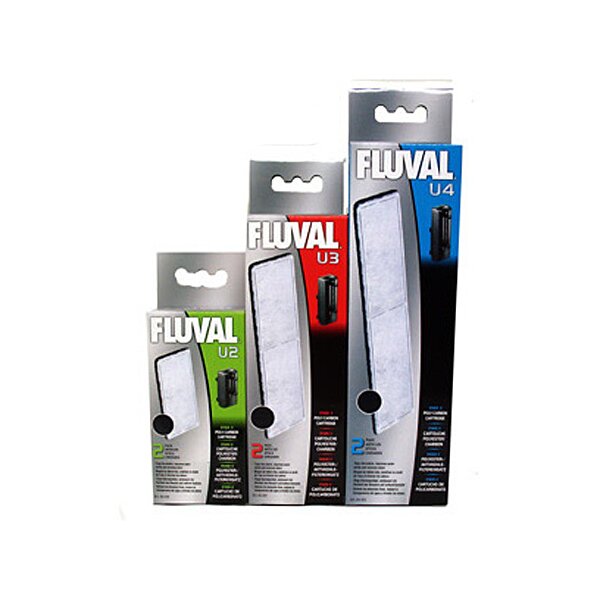 Fluval U3 Poly Aktivkohle Filtereinsatz