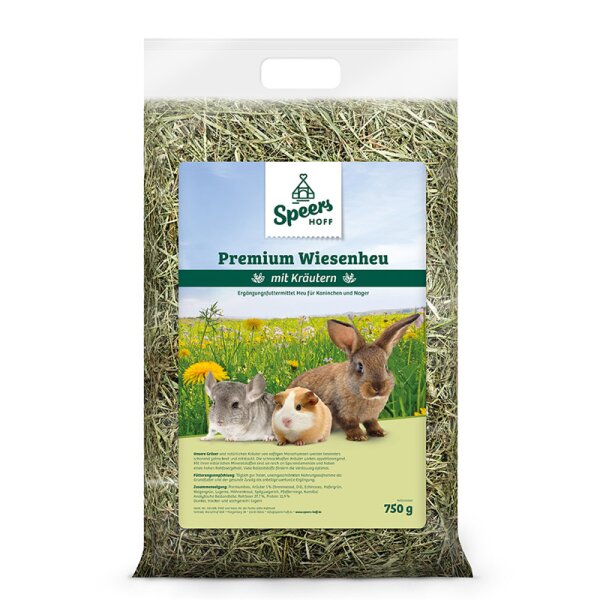 Speers Hoff Premium Wiesenheu mit Kräutern 750g Beutel