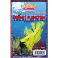 Frostfutter Grünes Plankton 100g vitaminisiert